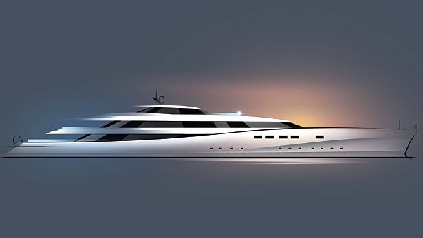 90m Feadship superyacht concept by Dubois